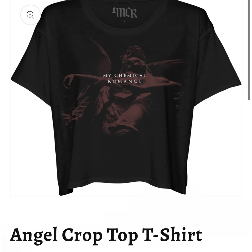 My Chemical Romance Crop Tshirt